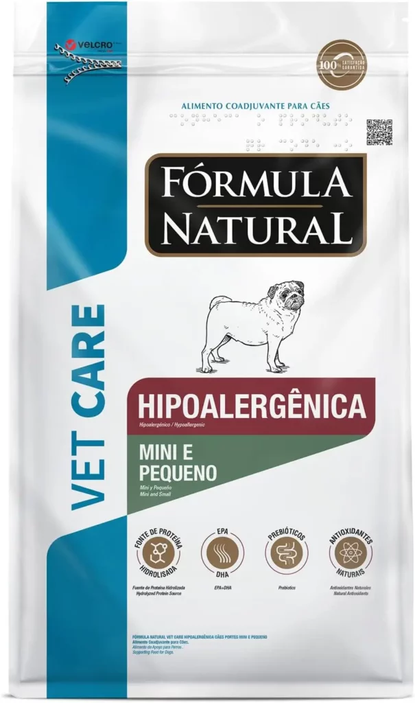 Ração Fórmula Natural Hipoalergênica