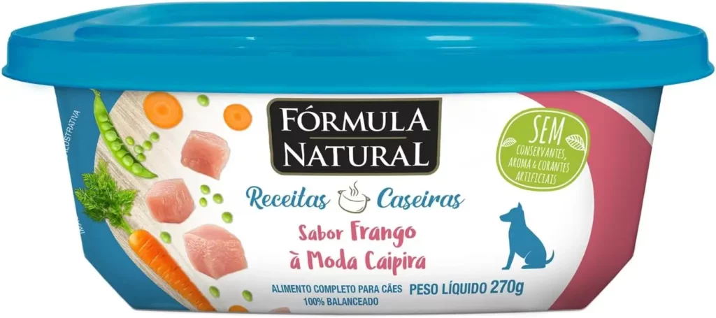 Ração Fórmula Natural Receitas Caseiras